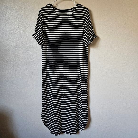 Shein Striped Maxi Dress Medium - Picture 1 of 6
